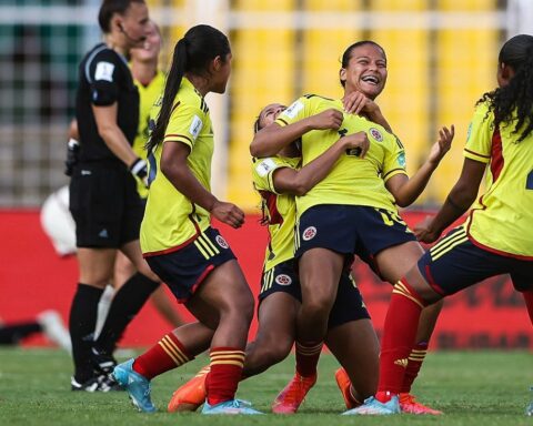 For the title: Starter of Colombia for the final of the U-17 Women's World Cup