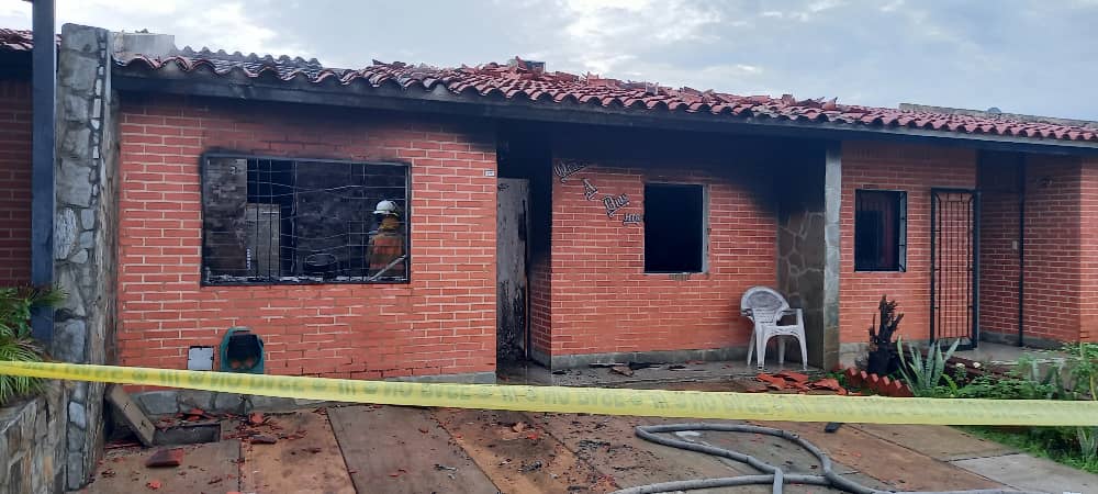 Four deceased during house fire in Carabobo