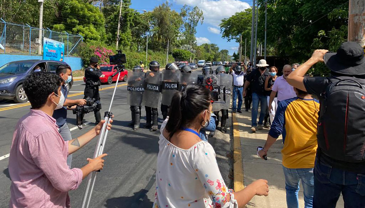 "Freedom of the press was the first death of the repression" of Ortega in 2018, says exiled journalist