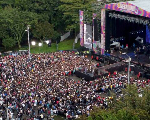 Full house: Megaland ended and was remembered by more than 50,000 people