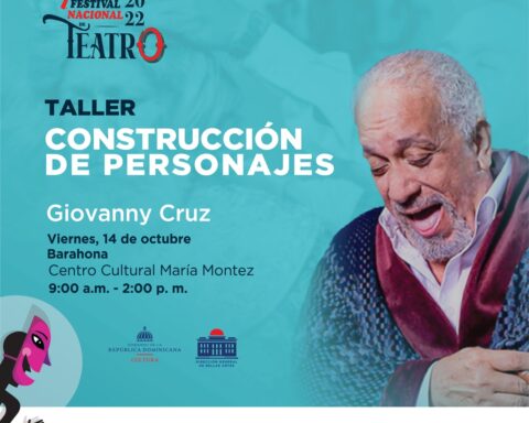 Giovanny Cruz will offer a workshop on "Character Construction"