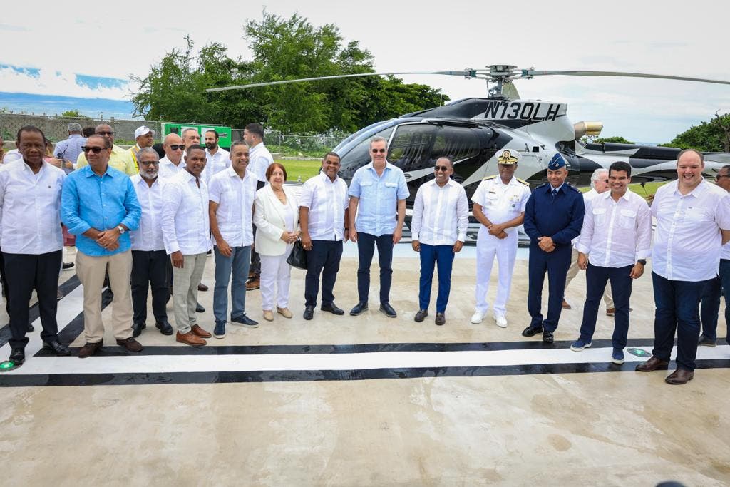 Gobierno inaugura Helipuerto de Barahona