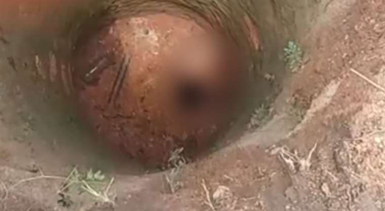 Guarayos Children's Ombudsman rescued a child who had been punished and confined to a 6 m deep well