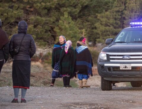 Health guarantees the law of Respected Childbirth for one of the detained Mapuche women