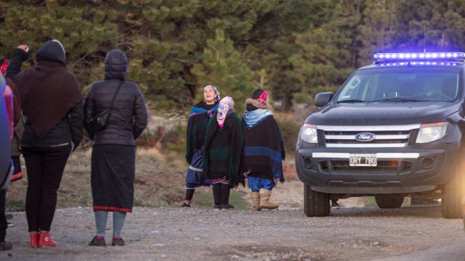 Health guarantees the law of Respected Childbirth for one of the detained Mapuche women