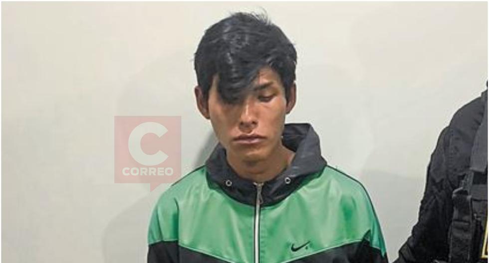 Huancayo: Mother hands over her son to the police upon discovering that he had drugs in a kangaroo