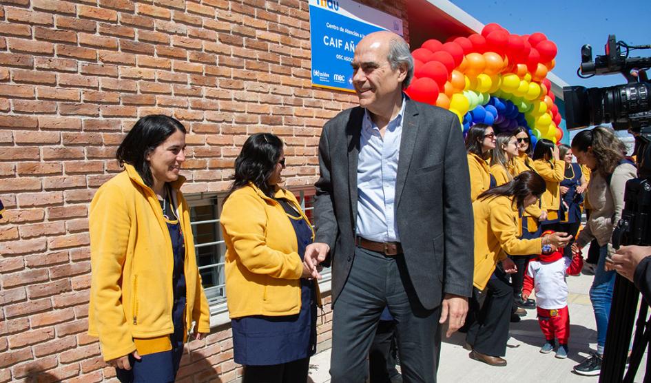 INAU opened CAIF in Soriano for more than 100 children