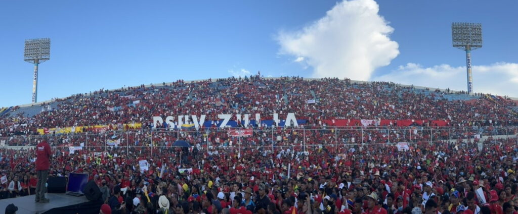 In Zulia, the PSUV militancy overwhelmed the Pachencho Romero