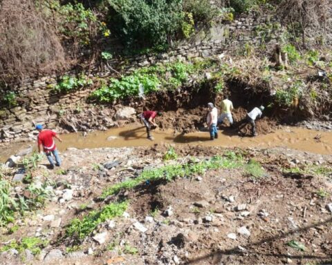 Inhabitants of Antímano fear a possible overflow of the ravine