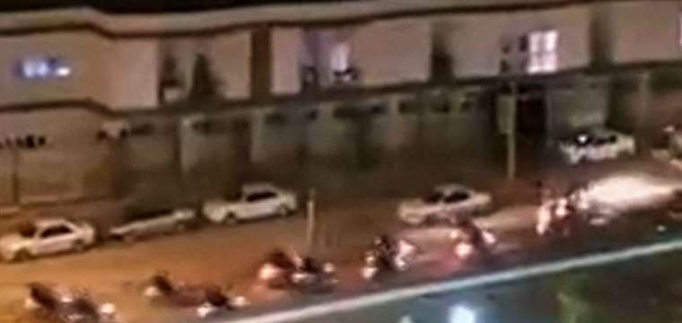 Iranian security forces attack a hospital and a university residence