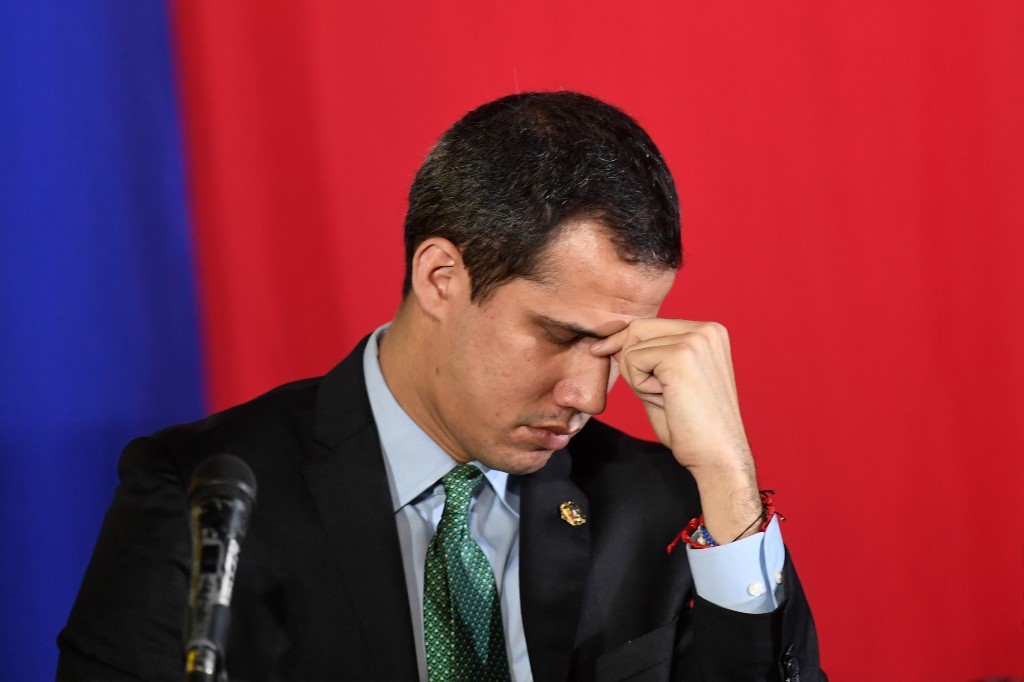 Juan Guaidó was attacked again on a visit to eastern Venezuela