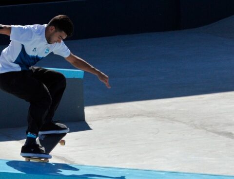 Juan Pablo Mateos and Maira Alfonso qualified for the skateboard finals