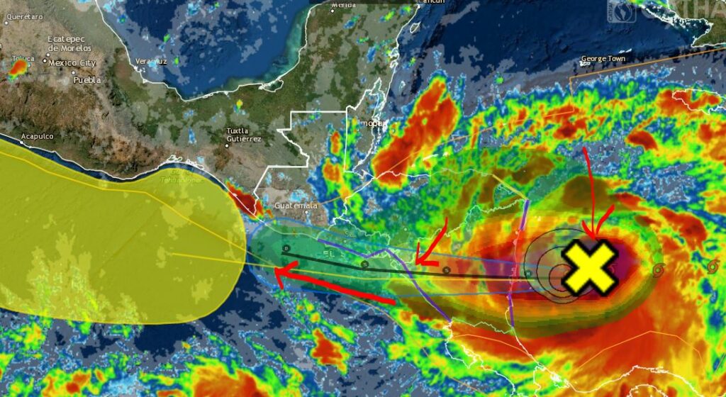 Julia remains as a hurricane over Nicaragua