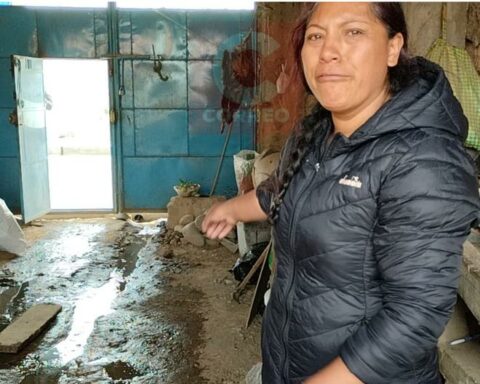 Junín: Houses fill with sewage from floods in Orcotuna