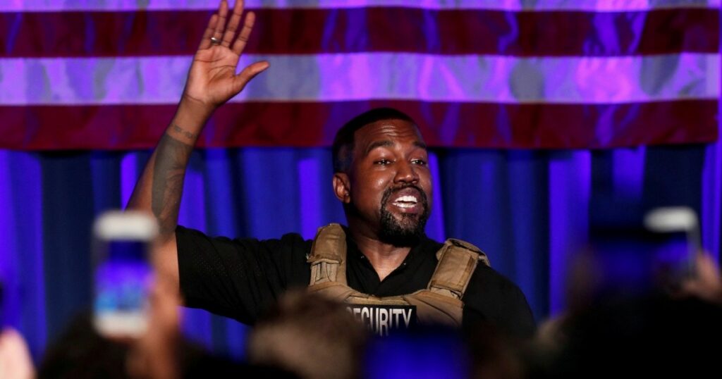 Kanye West wants to buy the Parler social network