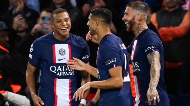 LIVE |  Paris Saint Germain, without Messi, and with Mbappe's goal beat Benfica