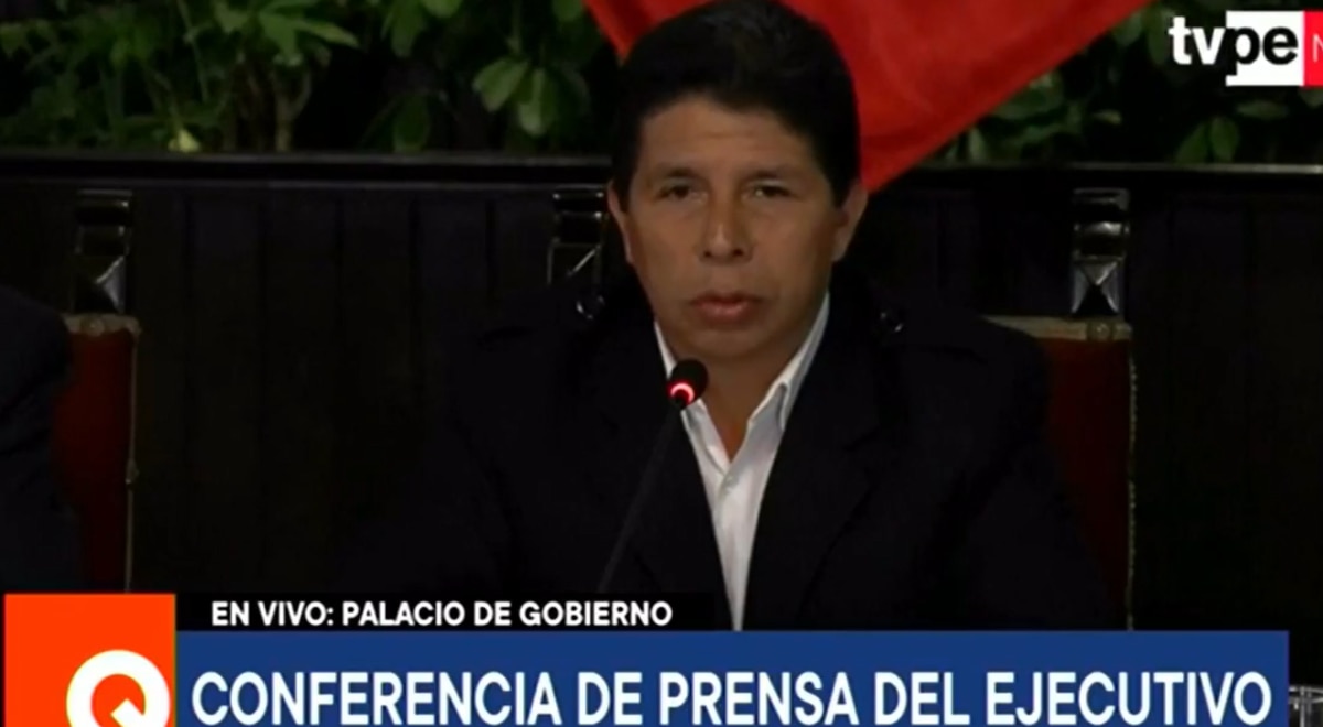 LIVE: Pedro Castillo denounces a new form of coup