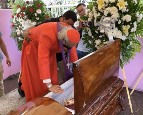 Last goodbye to Lilliam Solórzano, mother of Cardinal Leopoldo Brenes