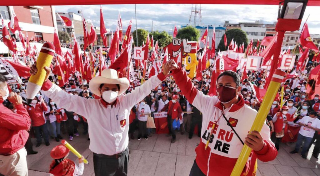 Leaders and former candidates of Peru Libre resign from the party in Lima in rejection of Vladimir Cerrón