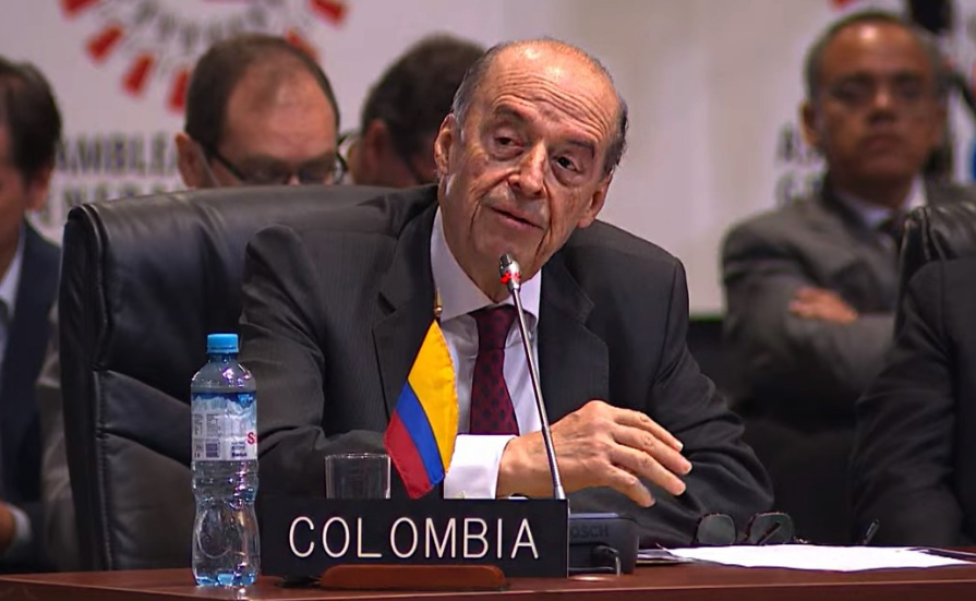 Let's march towards 'total peace' in the world: Chancellor Leyva before the OAS Assembly