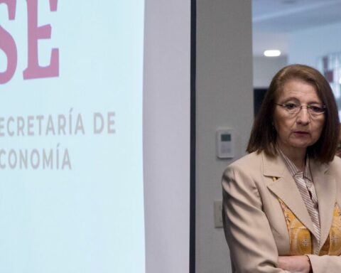 Luz María de la Mora leaves the Ministry of Economy