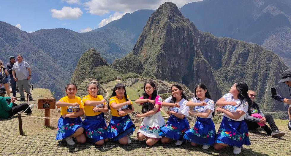 Machu Picchu was the world scene of the first proclamation of girls to their peers in the world