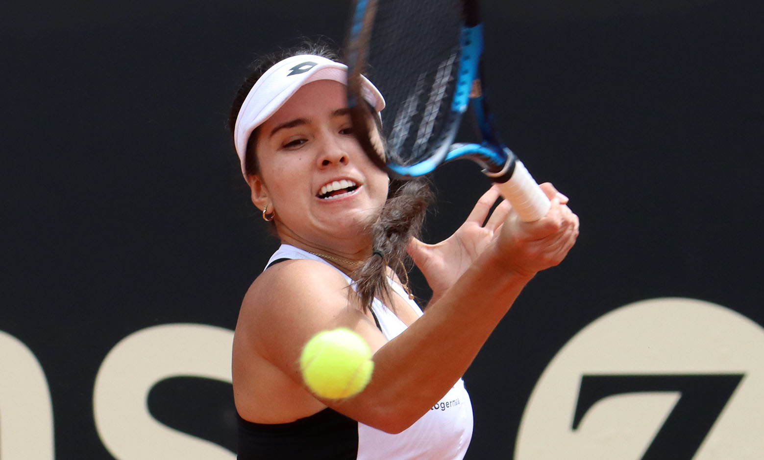 María Camila Osorio, eliminated in the first round of the WTA 250 in San Diego, California