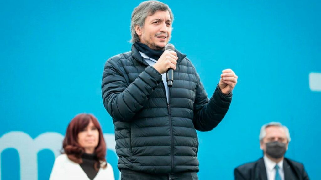 Máximo Kirchner: "I think Cristina Kirchner is not going to be a candidate in 2023"