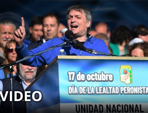 Máximo Kirchner affirmed that Macri is a "impolite" that "destroyed the state"