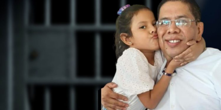 Miguel Mendoza adds 37 days on hunger strike as a method of pressure to see his daughter