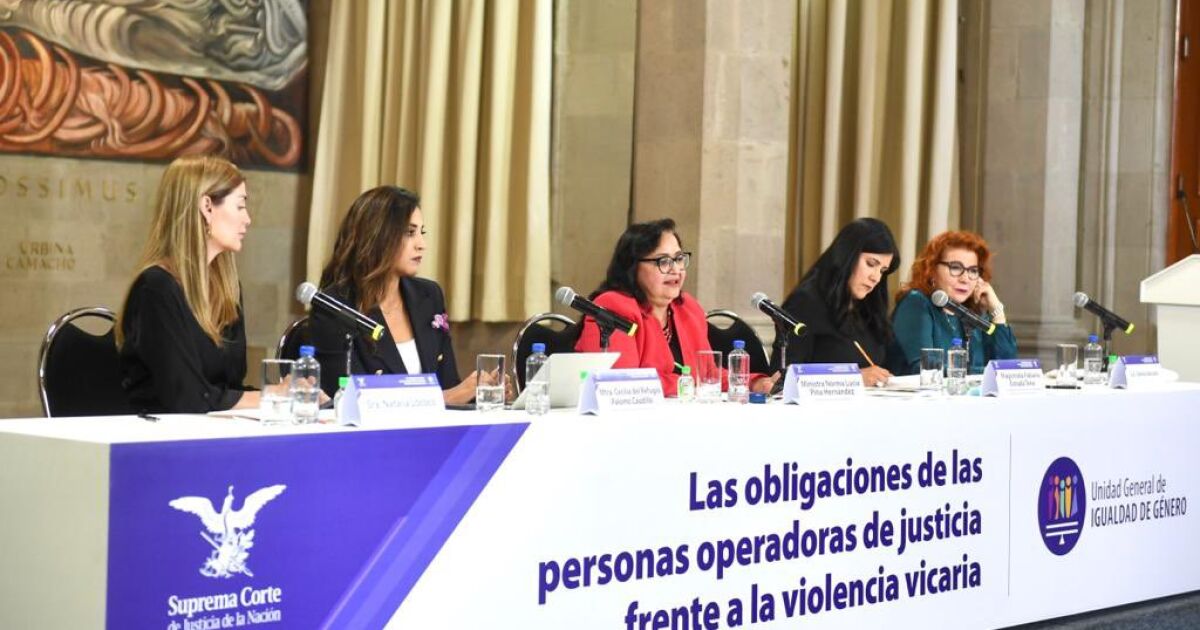 Ministers and experts call to make vicarious violence visible in Mexico and the world
