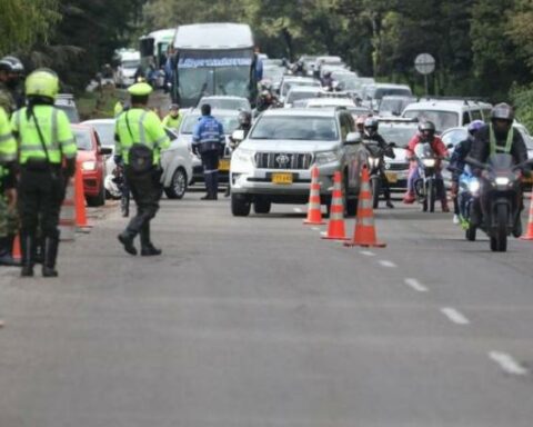Mobility restrictions in Bogotá for the week of recess