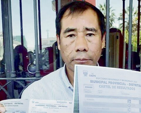 National Elections Jury gives votes to Hugo Palomino and he is elected as mayor of Cocachacra