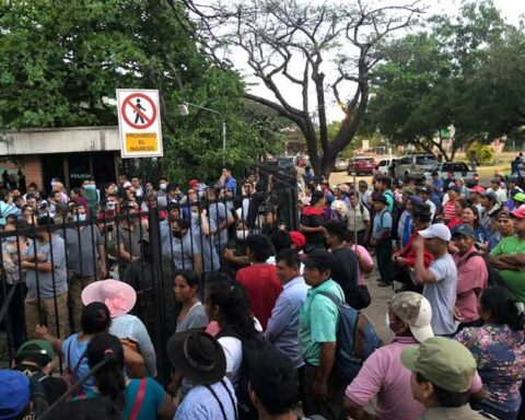 Neighbors of Porongo will keep a vigil until they are heard and the Government prepares a complaint for kidnapping