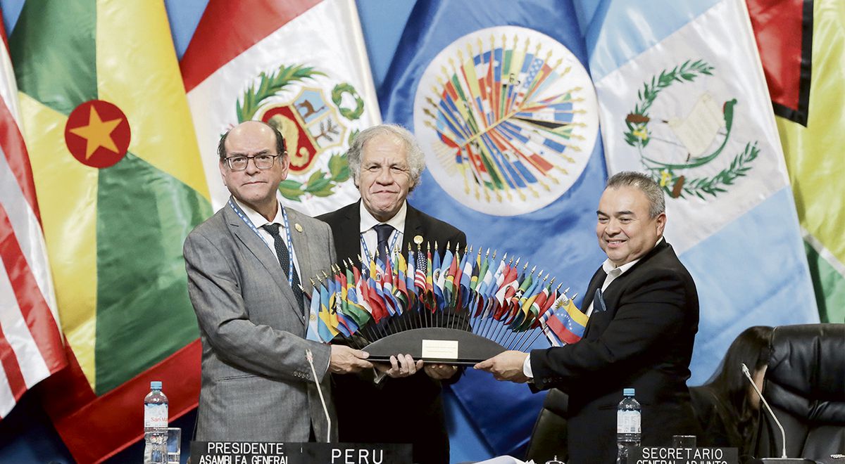 OAS Assembly in Lima ends by raising Argentina's sovereignty in Las Malvinas