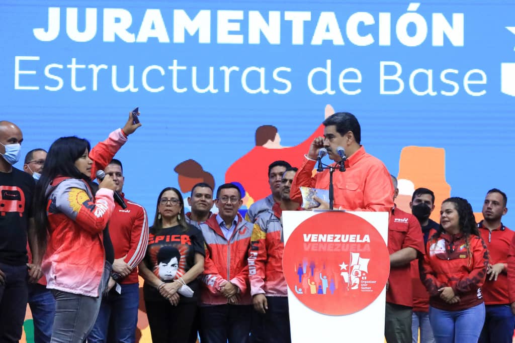 PSUV street, community and UBCH bosses sworn in in La Guaira