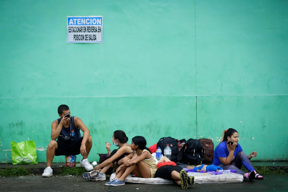 Panama records that 900 Venezuelan migrants have already left the country for Venezuela