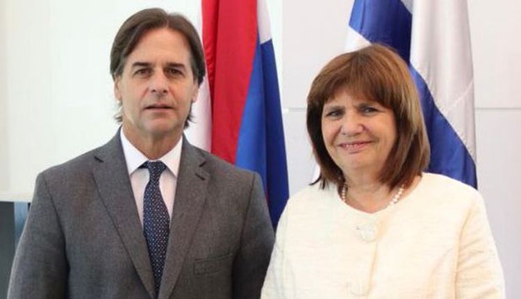 Patricia Bullrich met with President Lacalle Pou