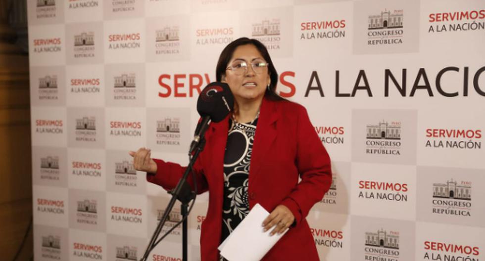 Peru Libre denounces threats against congresswoman Kelly Portalatino