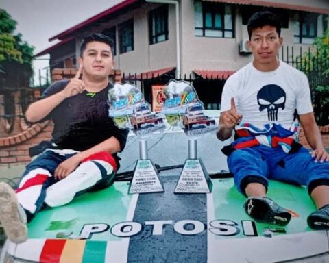 Potosino Jhonny Tarqui, national rally champion in the R2B