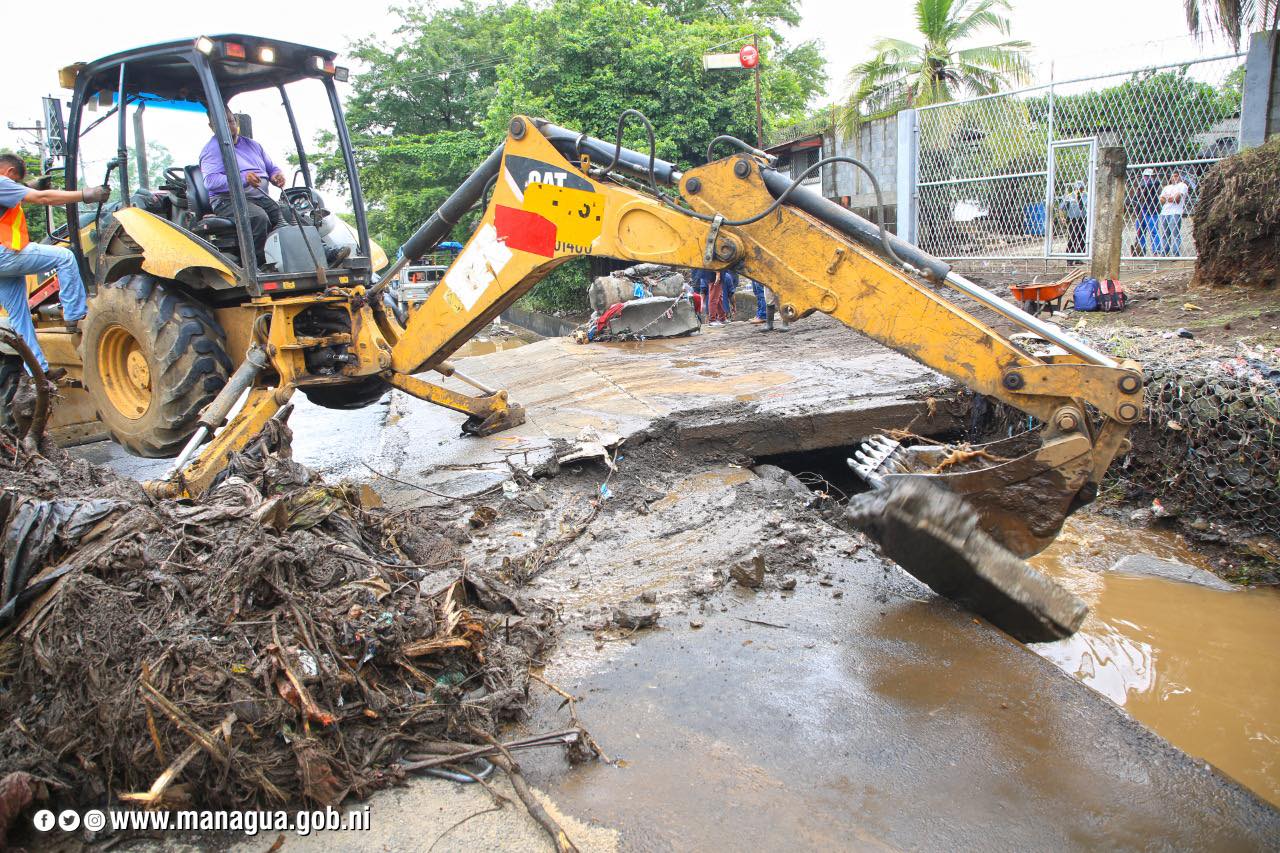 inundaciones en Managua