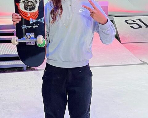 Rayssa Leal wins title at the Las Vegas stage of the World Skate League