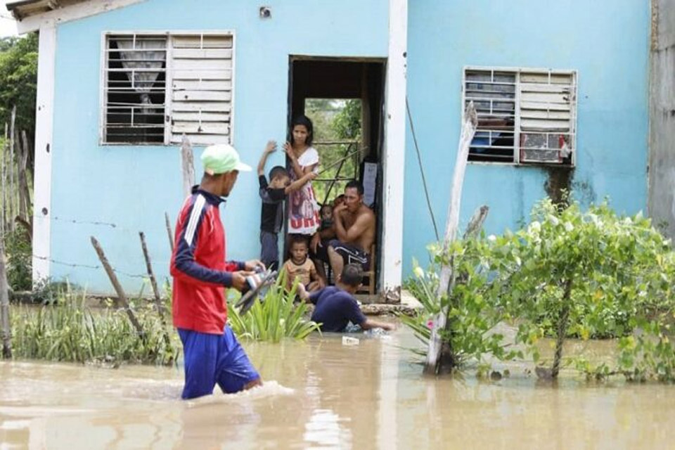 Report almost 4 thousand affected in Clarines and Onoto by flooding of the Unare River