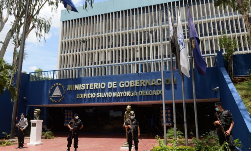 Representatives of Nicaraguan NGOs denounce the illegal appropriation of their assets