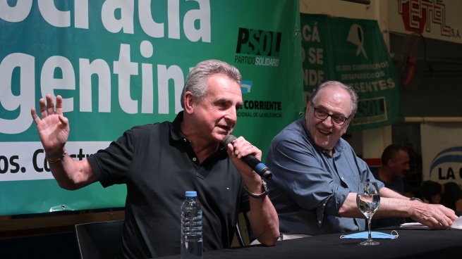 Rossi and Heller called for the unity of the Front of All and to defend democracy
