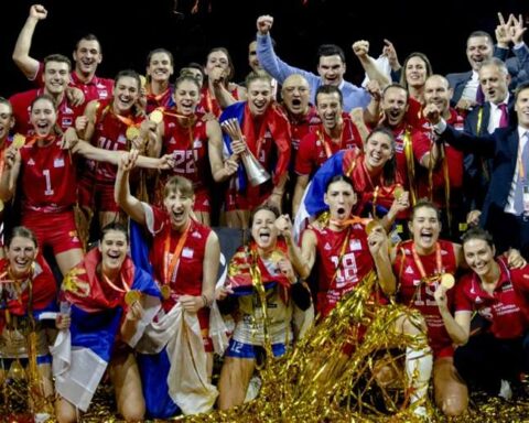 Serbia defeated Brazil and won a second consecutive Women's Volleyball World Cup