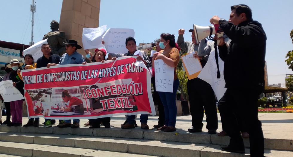 Tacna: Garment manufacturers demand the government buy microentrepreneurs (VIDEO)