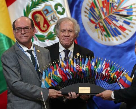 The 52nd session of the OAS General Assembly closes with a ceremony in Lima