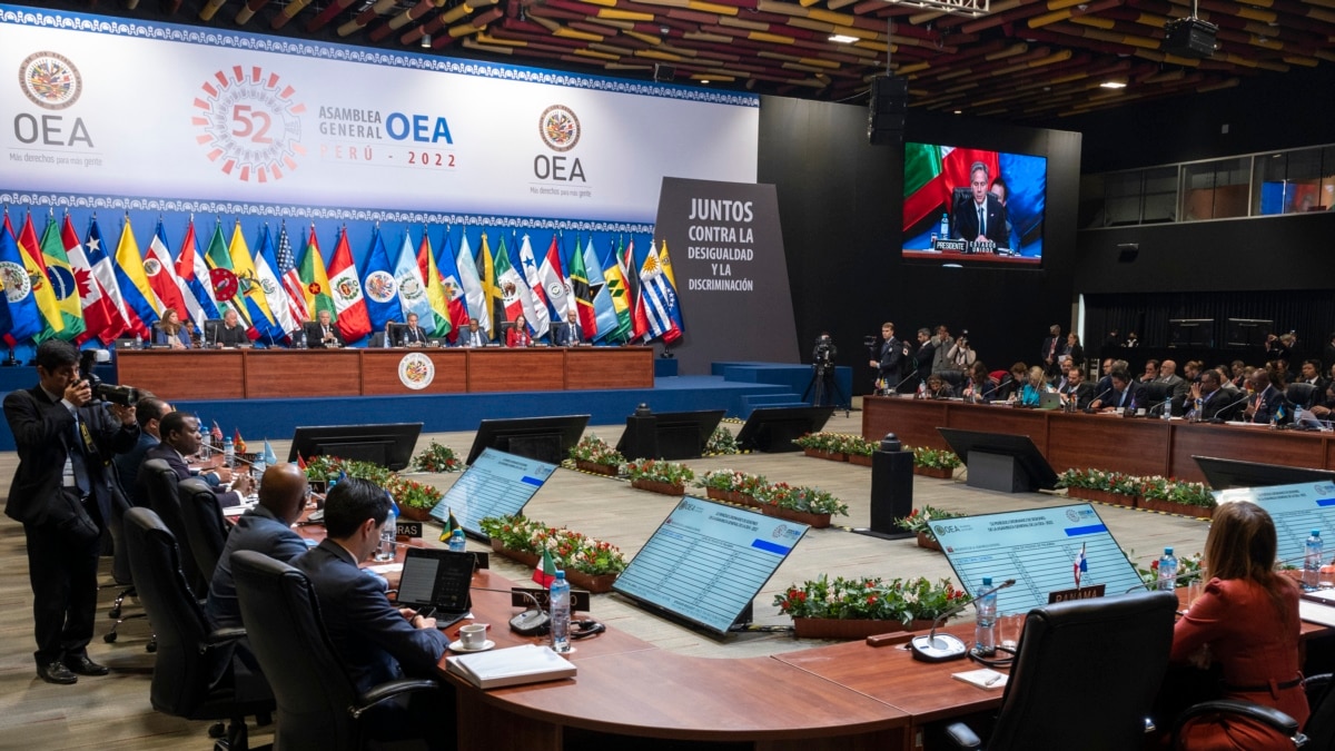 The OAS General Assembly closes with an eye on Nicaragua