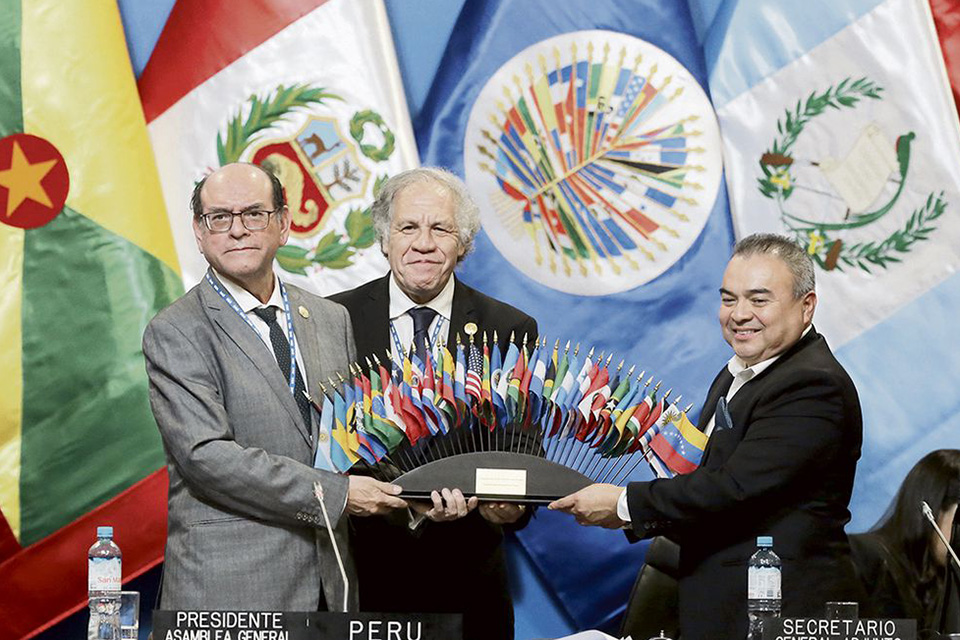 The OAS approves the Lima declaration to combat discrimination